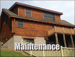  Upper Sandusky, Ohio Log Home Maintenance