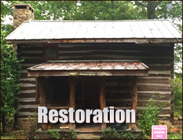 Historic Log Cabin Restoration  Upper Sandusky, Ohio